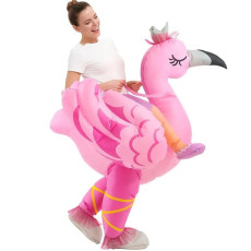 Riding Flamingo Inflatable